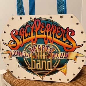 ‘Sgt Peppers Lonely Hearts Club Band’ Movie Soundtrack Record Album Purse